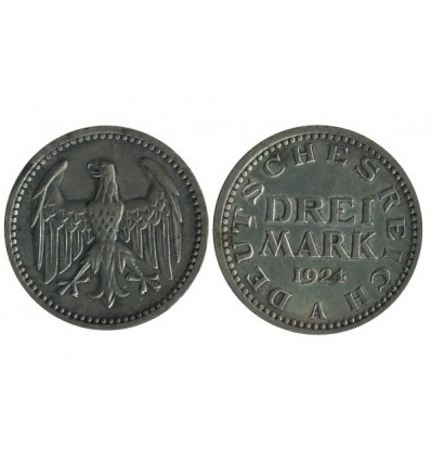 3 Marks Allemagne Argent