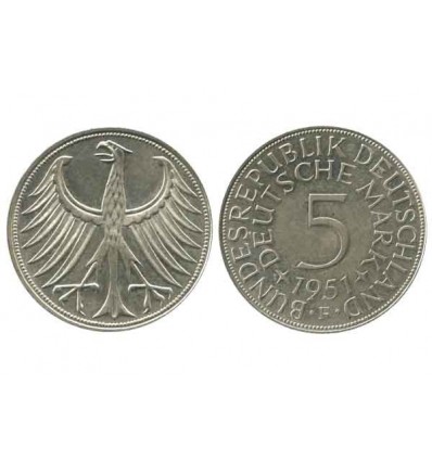 5 Marks Allemagne Argent