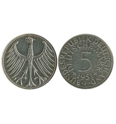 5 Marks Allemagne Argent