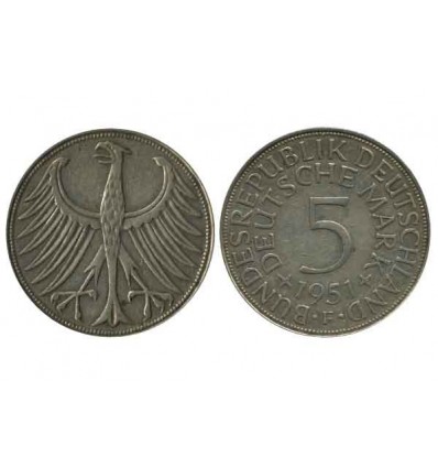 5 Marks Allemagne Argent