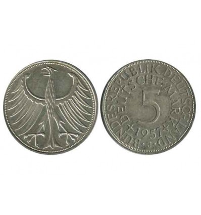 5 Marks Allemagne Argent