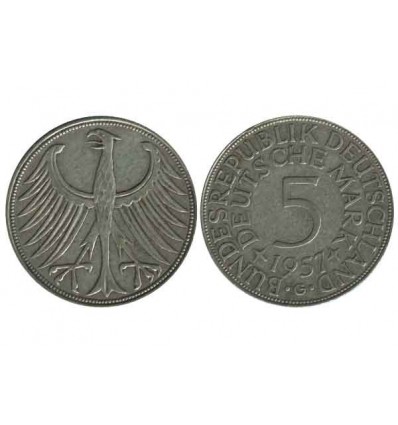 5 Marks Allemagne Argent