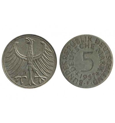 5 Marks Allemagne Argent