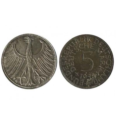 5 Marks Allemagne Argent