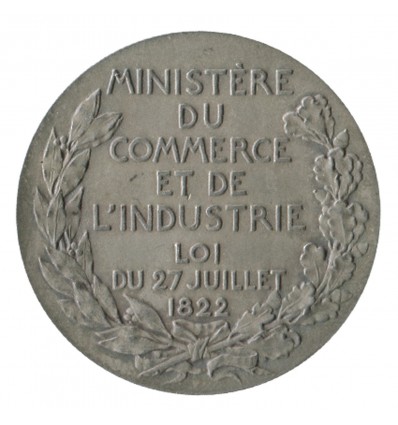 Médaille Comité des Expertises Ministère du Commerce et de l'Industrie Argent
