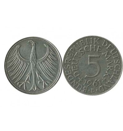 5 Marks Allemagne Argent