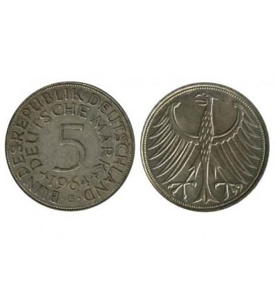 5 Marks Allemagne Argent