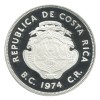 100 Colones - Costa Rica Argent