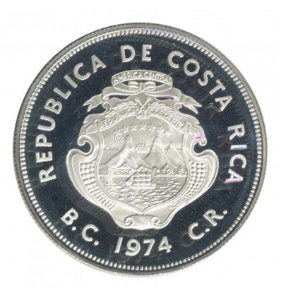 50 Colones - Costa Rica Argent