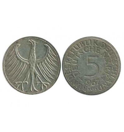 5 Marks Allemagne Argent