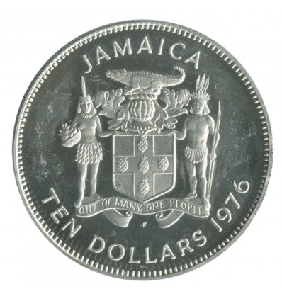 10 Dollars Jamaïque Argent