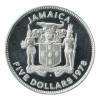 5 Dollars Jamaïque Argent