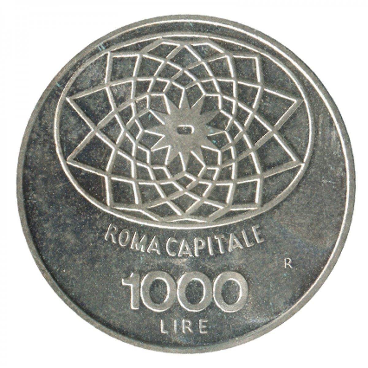 Bague Pièce De Monnaie En Argent 500 Lires Italie - Neuf Avec étiquettes - Anneau Simple