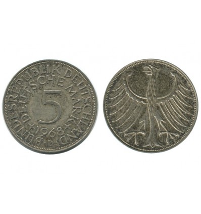 5 Marks Allemagne Argent