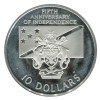 10 Dollars Elisabeth II - Iles Salomon Argent