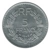 5 Francs Lavrillier Aluminium