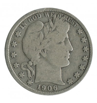 1/2 Dollar Barber - Etats-Unis Argent