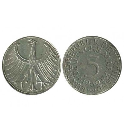 5 Marks Allemagne Argent