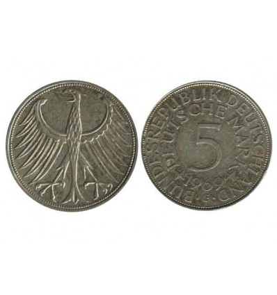 5 Marks Allemagne Argent