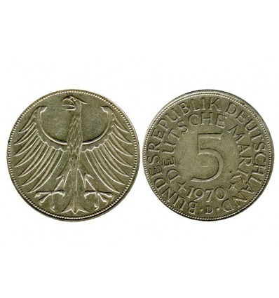 5 Marks Allemagne Argent