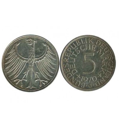 5 Marks Allemagne Argent