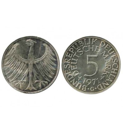 5 Marks Allemagne Argent