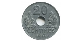 20 Centimes Etat Français type 20