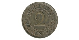 2 Cents Elisabeth II - Ile Maurice