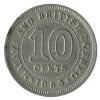 10 Cents Elisabeth II - Malaya