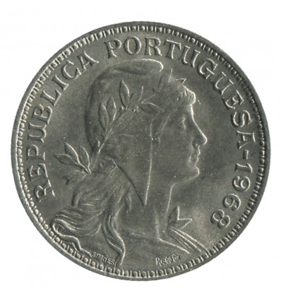 50 Centavos - Portugal Argent