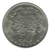 50 Centavos - Portugal Argent