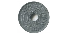 10 Centimes Lindauer Petit Module Gouvernement Provisoire