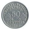 50 Centimes Bazor Aluminium Etat Français