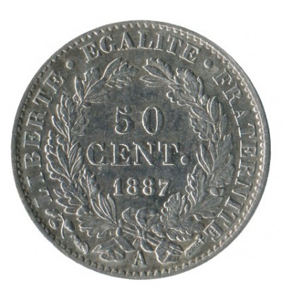 50 Centimes Cérès Troisième République