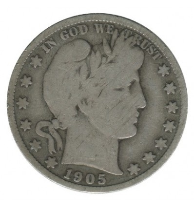 1/2 Dollar Barber - Etats-Unis Argent