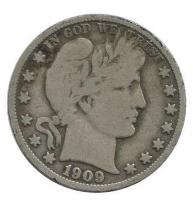 1/2 Dollar Barber - Etats-Unis Argent