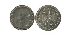 5 Reichsmark Hindenbourg Allemagne Argent