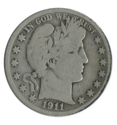 1/2 Dollar Barber - Etats-Unis Argent