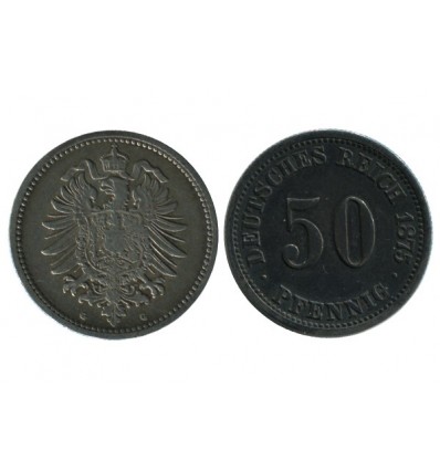 50 Pfennig Allemagne Argent