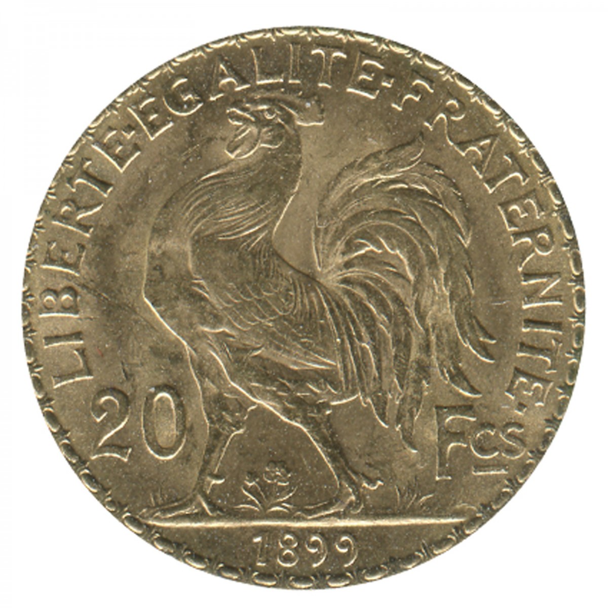 20 Francs En Or Coq Marianne 1899 à 1914