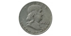 1/2 Dollar Franklin - Etats - Unis Argent