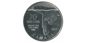 20 Dollars Elisabeth II - Canada Argent