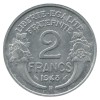 2 Francs Morlon Aluminium Quatrième République