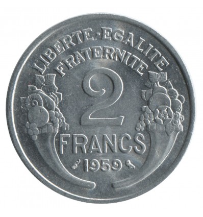 2 Francs Morlon Aluminium Cinquième République