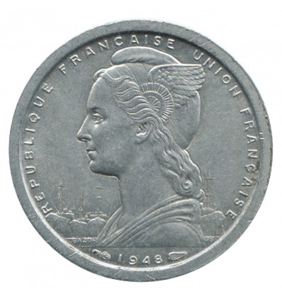 1 Franc Afrique Occidentale Française - Union Française