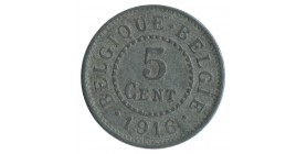 5 Centimes - Belgique Occupation Allemande