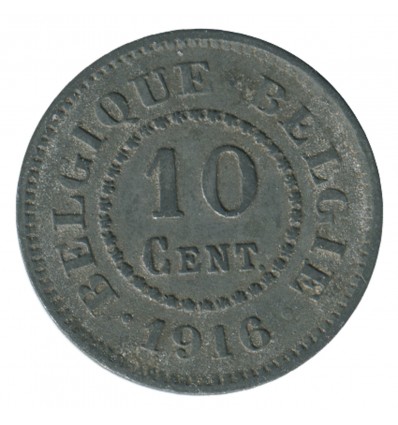 10 Centimes - Belgique Occupation Allemande