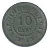 10 Centimes - Belgique Occupation Allemande