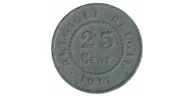 25 Centimes - Belgique Occupation Allemande