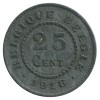 25 Centimes - Belgique Occupation Allemande